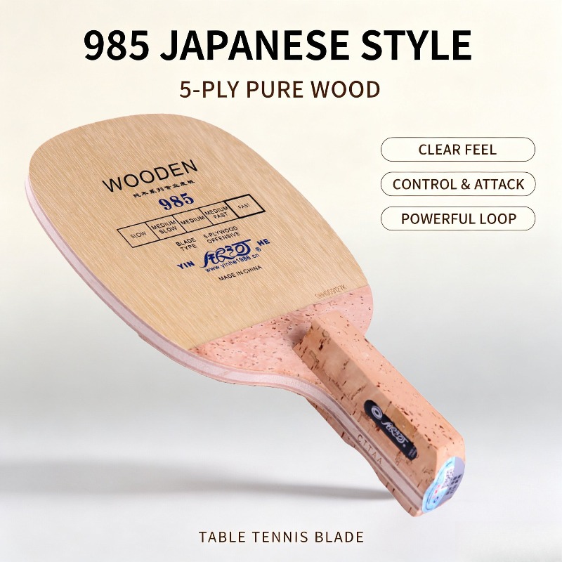 Table Tennis Table - YINHE 985 Japanese Penhold Table Tennis
