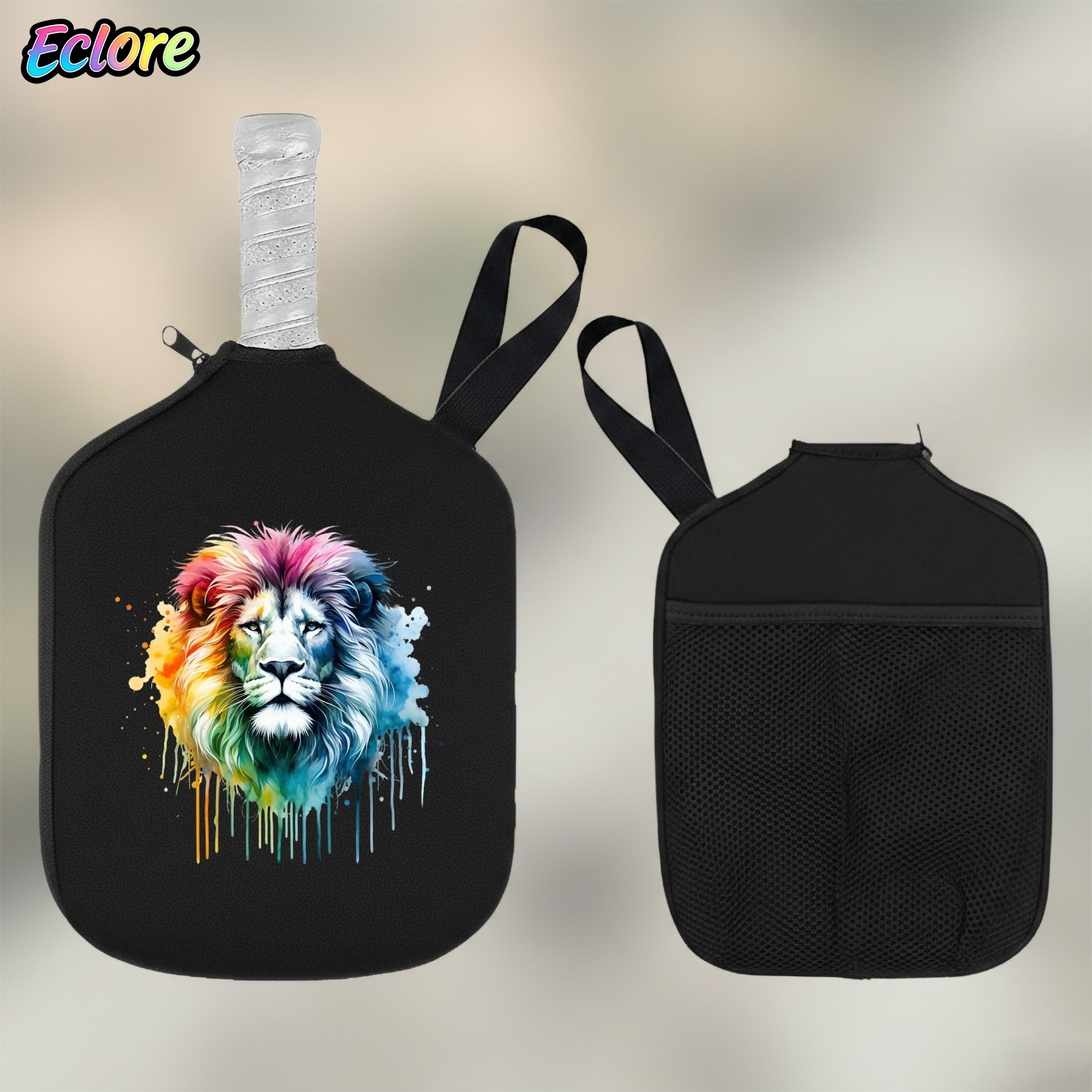 Colorful Watercolor Lion Head  - огляд і ціна Table Tennis Table
