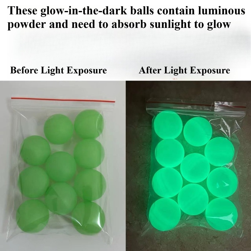 Luminous Table Tennis Balls Gl - огляд і ціна Table Tennis Daily