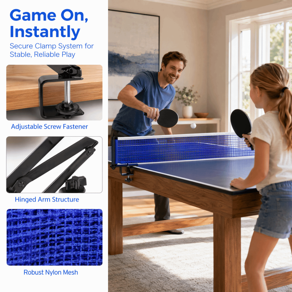 Professional Nylon Table Tenni - огляд і ціна Table Tennis Net Set