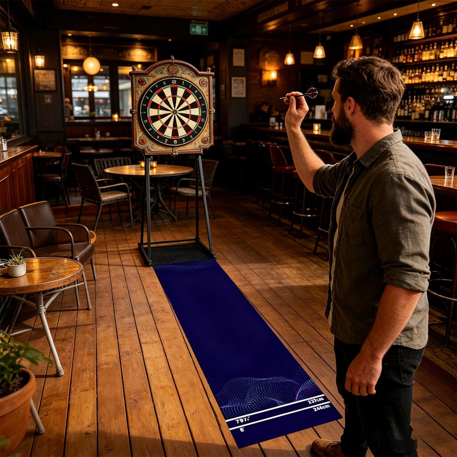 Dart Mat Portable Non-Slip Cry - огляд і ціна Throw Distance Board