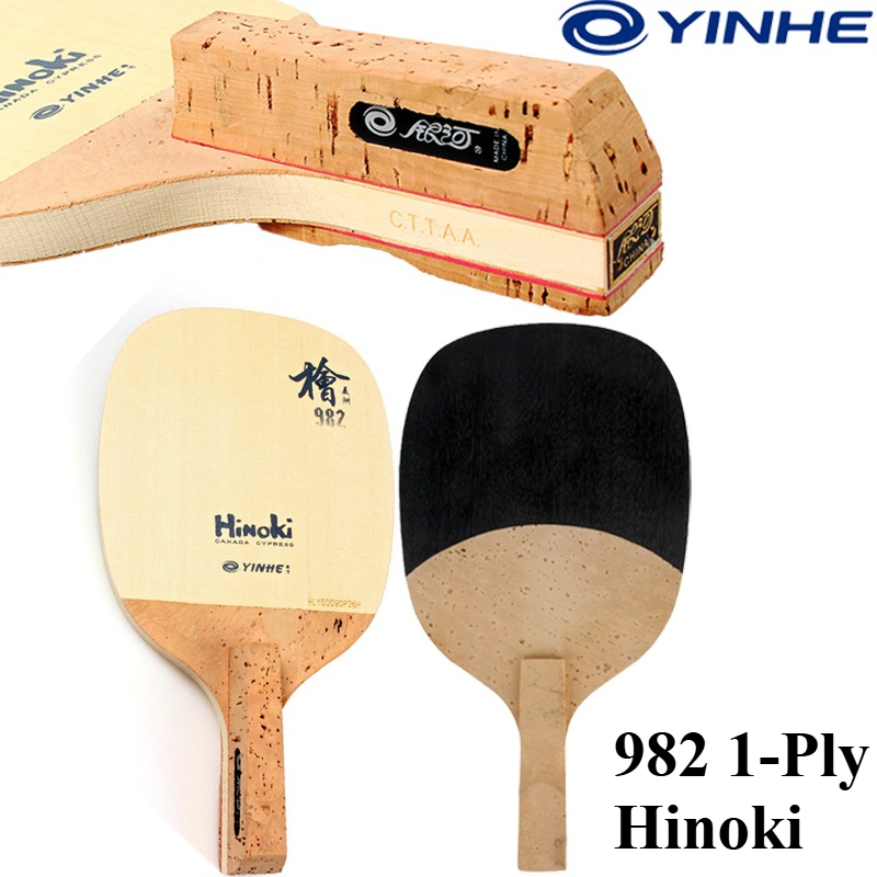 YINHE 982 1-Ply Solid Hinoki T - огляд і ціна Table Tennis Table