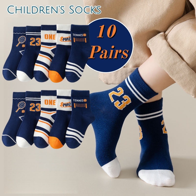 10 Pairs Boys Sports Crew Sock - огляд і ціна Table Tennis Daily