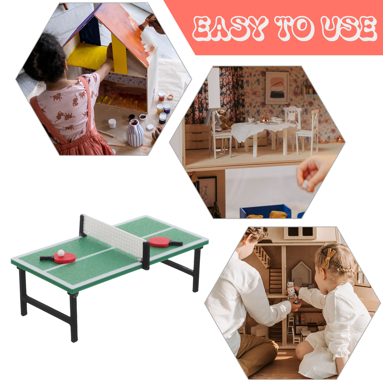 1Set Miniature Table Tennis Se - огляд і ціна Table Tennis No 1