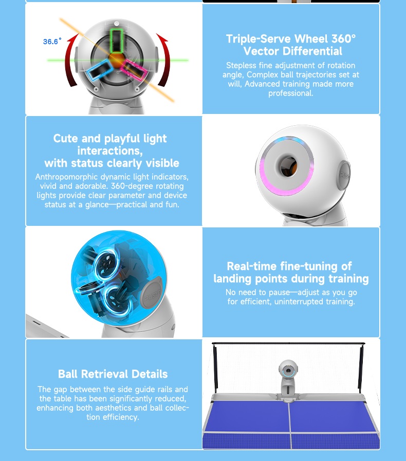 Upgraded Version Electric Inte - огляд і ціна Table Tennis Table