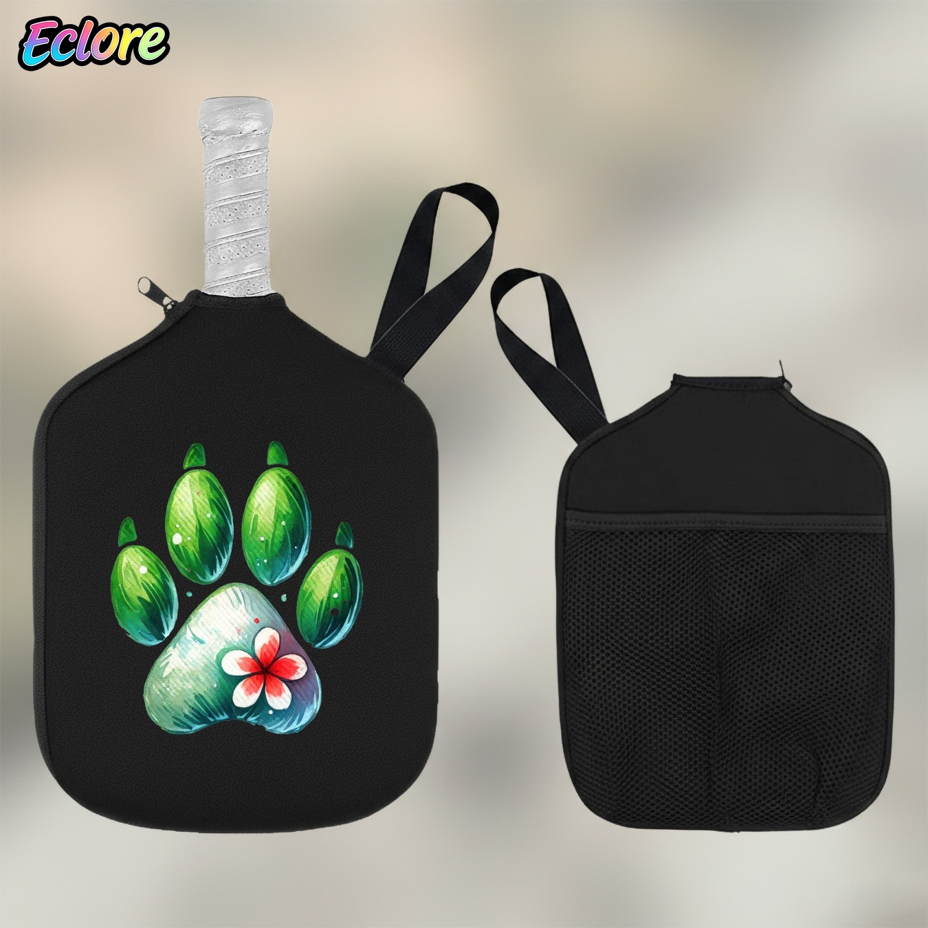 Green Watercolor Paw Print Pad - огляд і ціна Table Tennis Table